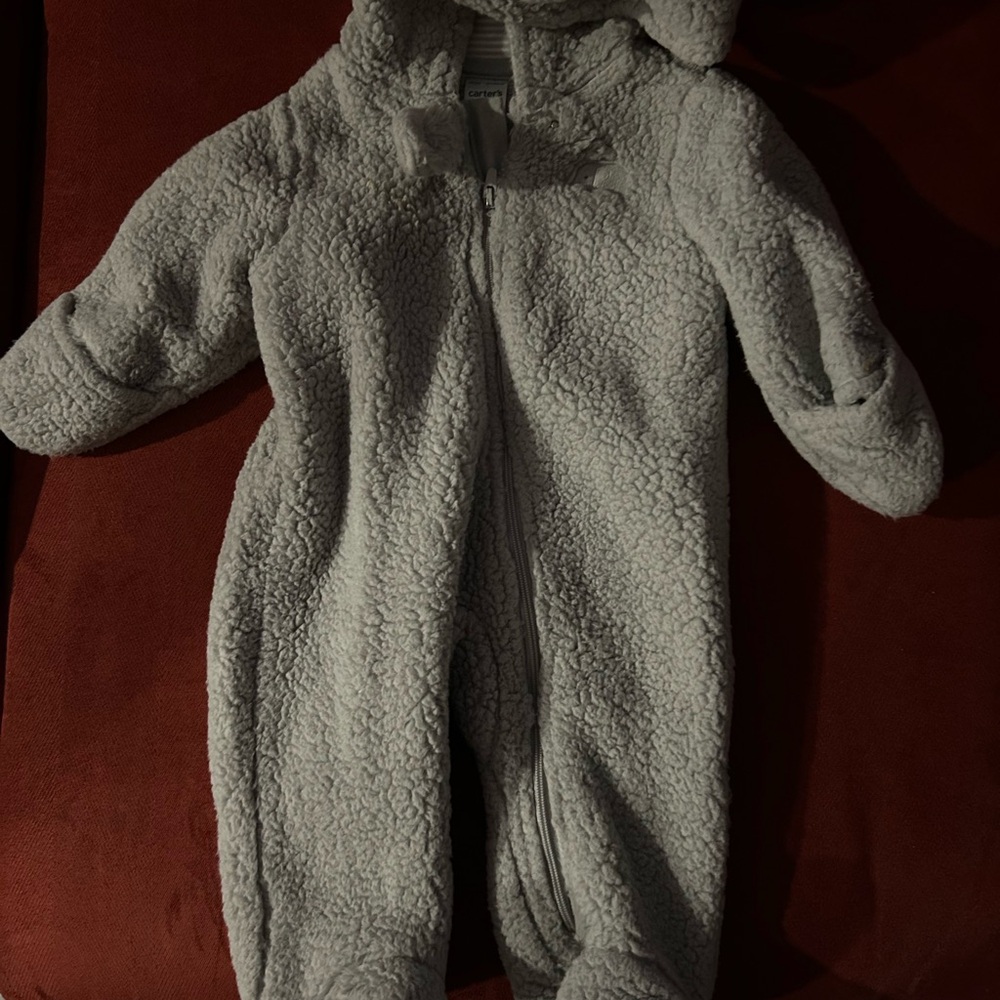 Infant fleece bunting